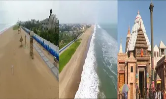 Puri- Blue Flag Beach and Srimandir