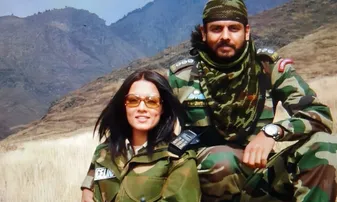 Celina Jaitly and her brother Rtd Major Vikrant Jaitley