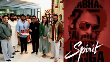 Prabhas’ Spirit begins officially with Muhurtham puja; Chiranjeevi finally becomes a part of Vanga’s next!