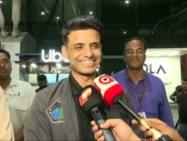 Astronaut Shubhanshu Shukla lands in Bhubaneswar, inspires youth to join aerospace