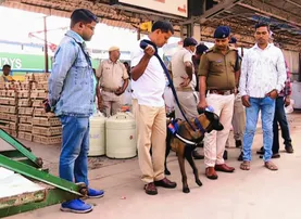 Odisha CB STF raids Bhubaneswar railway station over parcel-based smuggling network