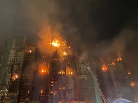 hong kong fire