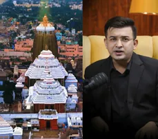 Shubhankar Mishra on Puri Srimandir