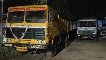 Major crackdown against illegal sand mining in Balasore, 15 trucks seized in midnight operation