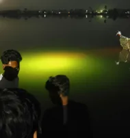 Car plunges into river