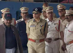 Fire Services DG Sudhanshu Sarangi inspects Barabati Stadium