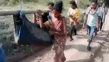 Pregnant woman carried 3 km after ambulance fails to reach Gajapati village