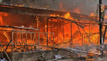 Fire Mishap in Bolangir