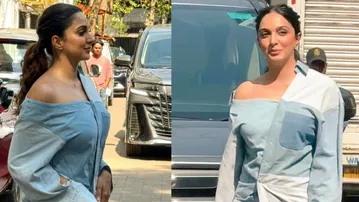 Toxic Girl Kiara Advani makes 1st public appearance after welcoming baby Saraayah, fans go crazy; watch