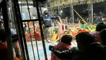 Tension flares in Koraput after police bar jatra actor Nisha Maharana performing on stage