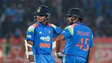 Yashasvi Jaiswal and Rohit Sharma