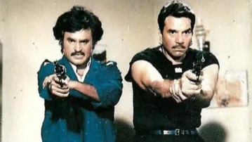 When Dharmendra slapped a tiger and Rajinikanth walked off set! A legend-meets-legend tale
