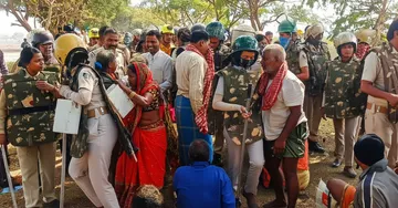 Villagers, police clash over canal digging in Puri