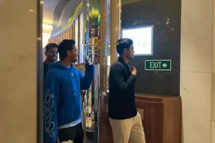 Shubman Gill, Abhishek, Suryakumar Yadav spotted watching ‘Dhurandhar’ in Lucknow before 4th T20I