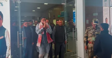 BJP National VP Baijayant Panda reaches Assam ahead of PM Modi’s visit; receives warm welcome