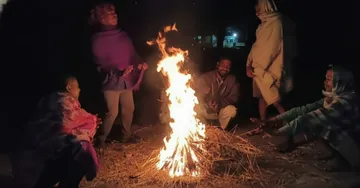 Token delay leaves Ganjam farmers guarding paddy through cold nights