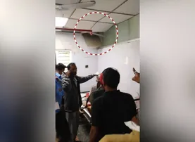 Shocker at Cuttack SCB Hospital: Portion of ceiling falls on elderly patient in medicine ward