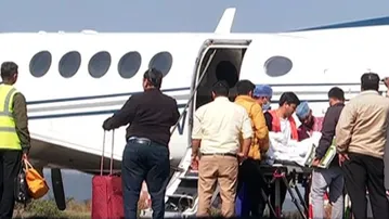Chartered aircraft crash in Rourkela: Patients air lifted