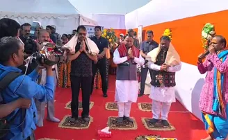 Odisha CM lays foundation for Rs 451.24-crore water supply project in Sambalpur