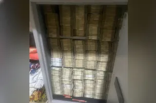 Stacks of cash recovered during ED raid at Ganjam BJD leader Hrushikesh Padhi’s residence