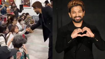 Japanese fan cries after Allu Arjun personally greets her in Tokyo
