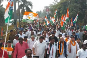 Odisha Congress Protest