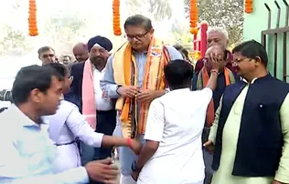 Kendrapara MP Baijayant Panda inaugurates digital learning initiative through smart TV