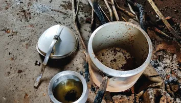 Pressure cooker explosion during midday meal preparation injures two women in