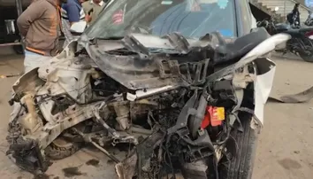 Severe car crash in Sambalpur
