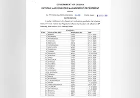 57 new Sub-registrar offices to begin operations across Odisha from February 5