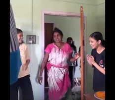 No fancy gifts, just love: Students’ surprise their cook on her birthday