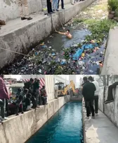 Woman tricks police into cleaning drain by falsely claiming her son had fallen into it