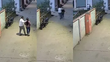 Class 12 student attacks female teacher, bites off her lip; incident caught on CCTV, watch
