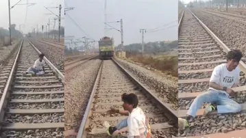 Betrayed in love, youth attempts to end life on railway track; loco pilot’s heroic move goes viral, watch