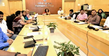 Odisha Chief Secretary reviews Matric and Plus Two exam arrangements