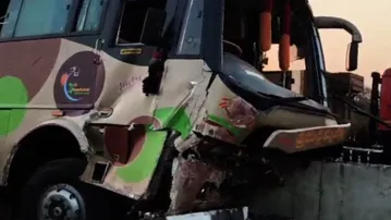 Driver killed; 14 critical as Andhra-bound pilgrim bus meets witch accident in Odisha’s Balasore