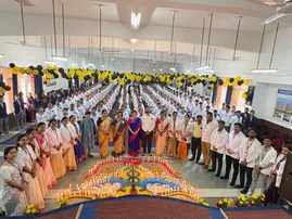 VISWASS School and College of Nursing students take pledge of compassion and care