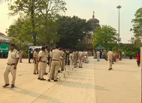 Maha Shivratri: 41 platoons of police force, 200 officers deployed at Lingaraj Temple in Bhubaneswar