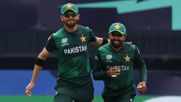 Shaheen Afridi and Babar Azam