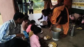 Children resume attendance at Nuagaon Anganwadi centre after three-month halt