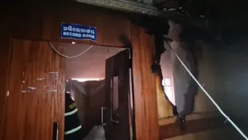 Fire breaks out at Toshali Bhawan in Bhubaneswar