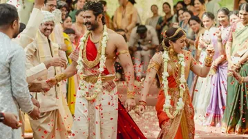Rashmika Mandanna and Vijay Deverakonda’s Udaipur wedding glimpses out, watch