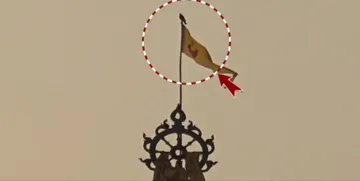 Auspicious or ominous! Eagle perched on Patitapabana Bana atop Jagannath Temple triggers debate