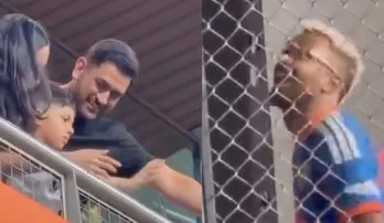 MS Dhoni and Hardik Pandya