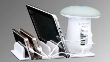 Zebronics launches 5 port docking hub with Mushroom LED Lamp