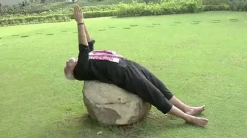 Modi shares fitness video on social media