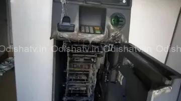 ATM set on fire in Soro