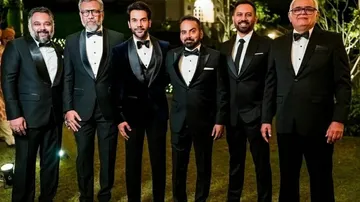 The 'Men in Black' At Rajkummar Rao's Wedding Reception Go Viral