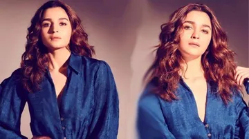 Alia Bhatt Poses With 'Longest' Black Boots, Check It Out