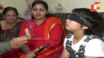Meet Odisha’s Miracle Kid Who Can See Everything Even With Blindfold